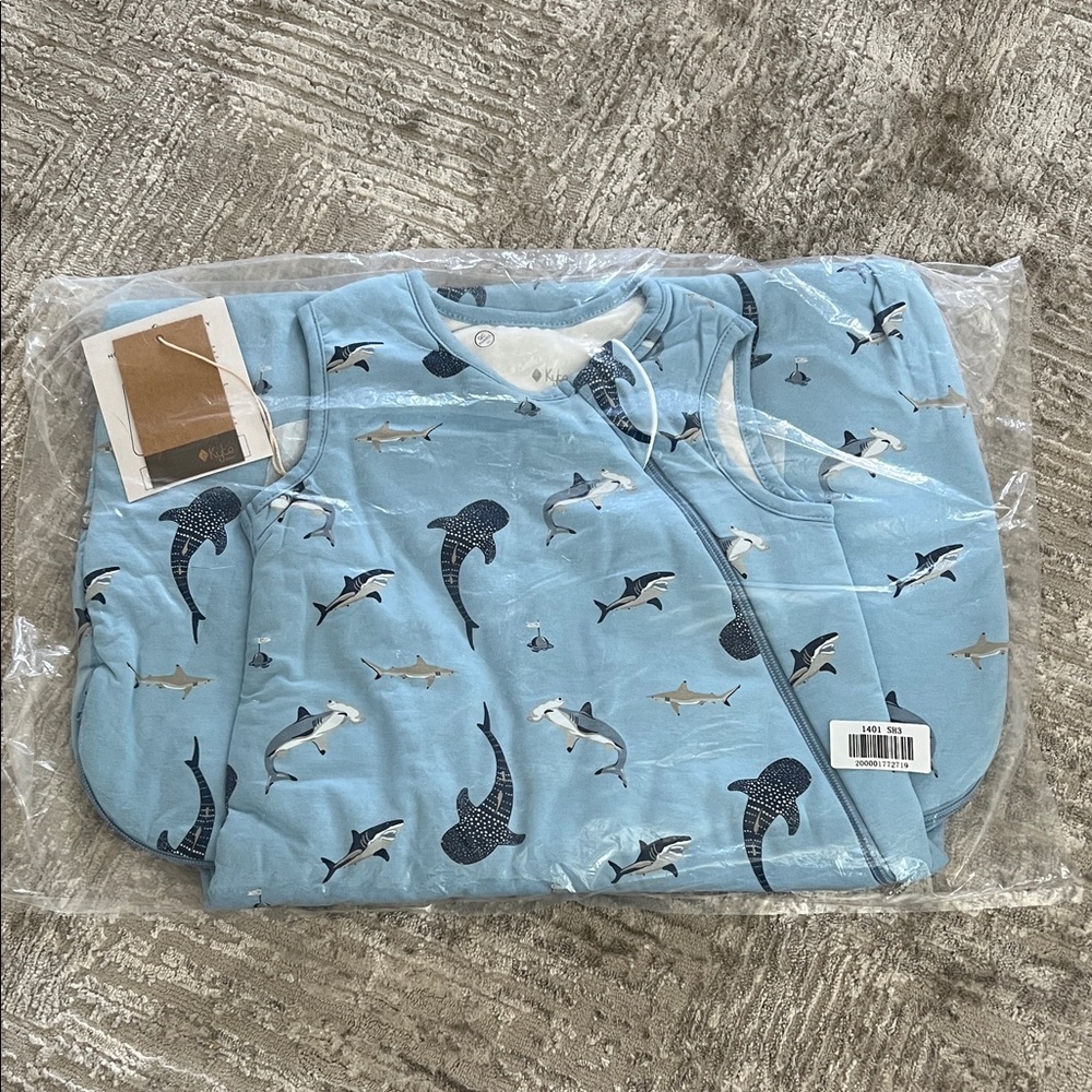 Kyte BABY Stream Shark Large 1.0 Tog Sleep Sack